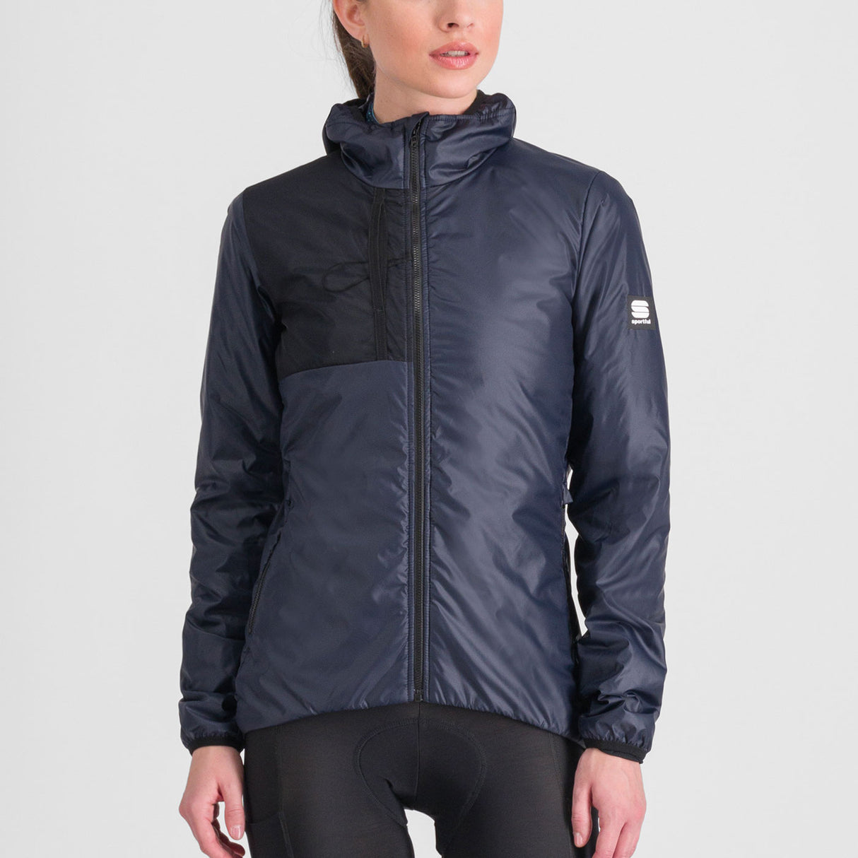 Giacca donna Sportful Supergiara Puffy - Blu - G