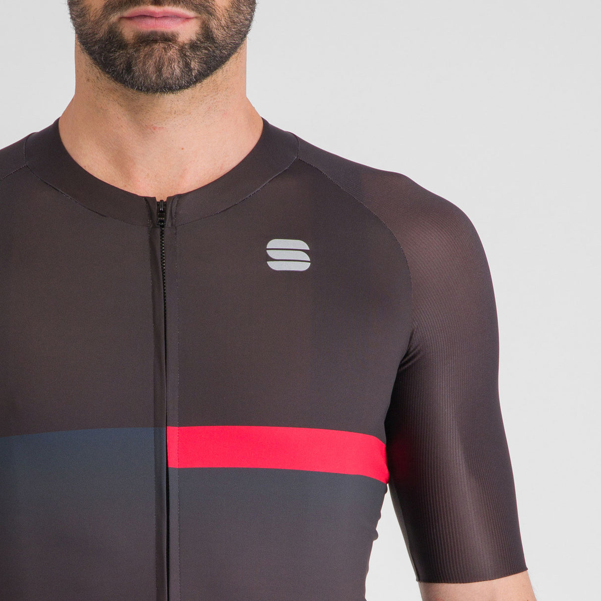 Maglia Sportful Bomber - Nero rosso - N