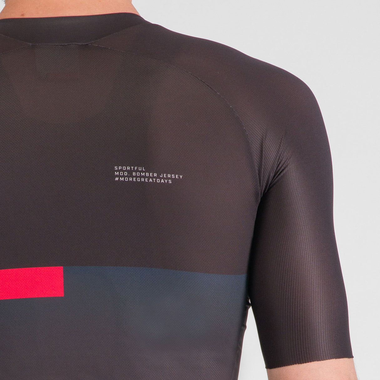 Maglia Sportful Bomber - Nero rosso - O