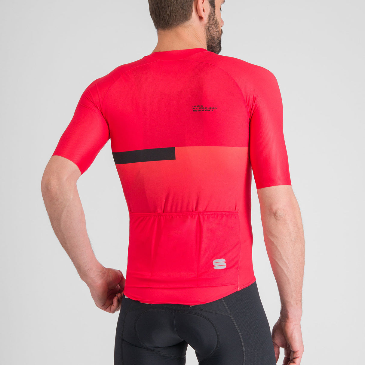 Maglia Sportful Bomber - Rosso nero - F