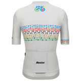 Maglia Santini UCI World Championship Zurigo 2024 - Grigio - C