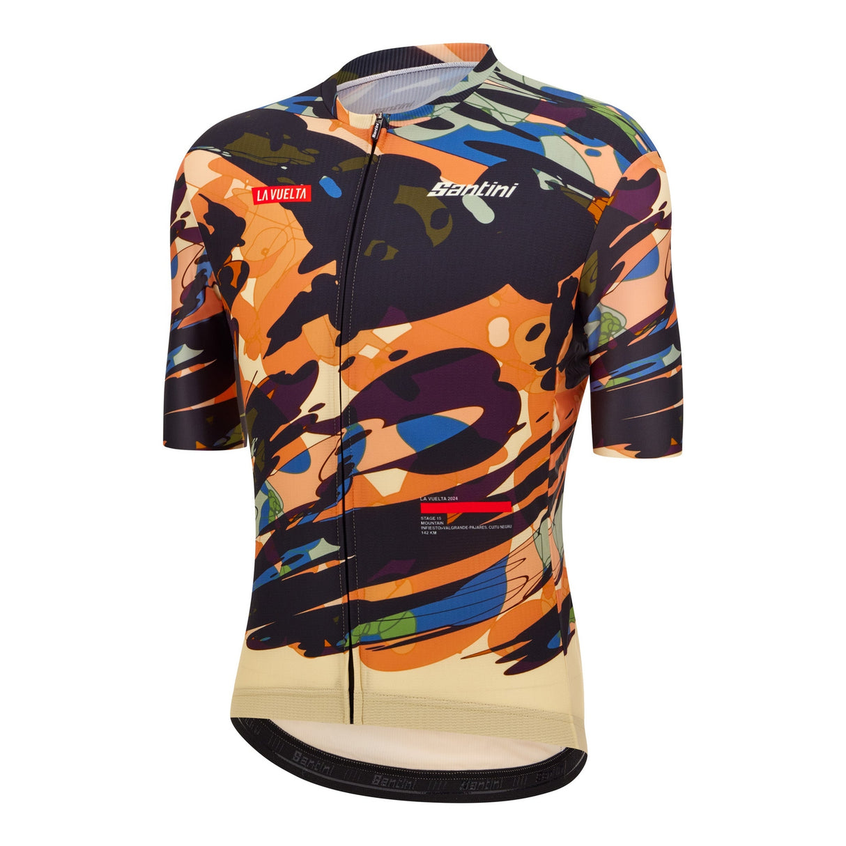 Maglia Santini Vuelta Espana 2024 - Cuitu Negru - I