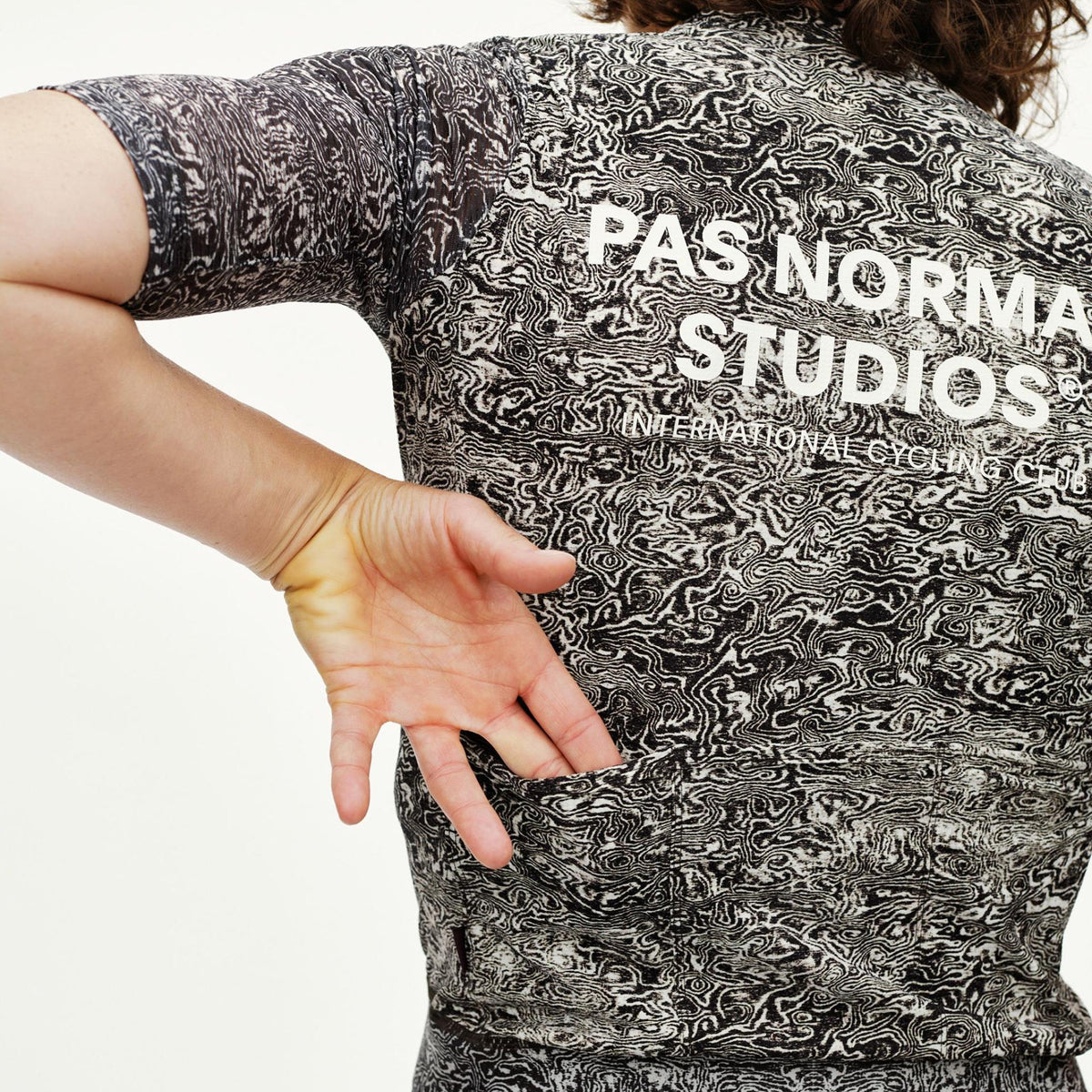 Jersey women Pas Normal Studios Essential Light AOP Grain - Off White