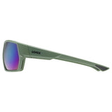Occhiali Uvex sportstyle 238 - Moss matt mirror Green - E