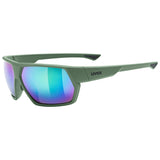 Occhiali Uvex sportstyle 238 - Moss matt mirror Green - B