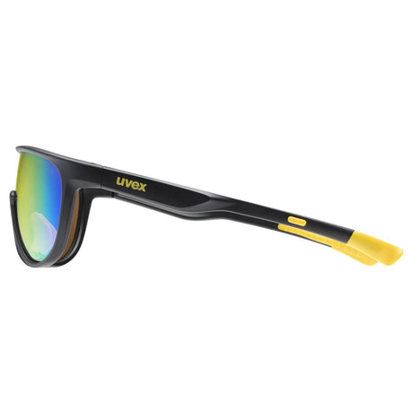 Occhiali Bambino Uvex Sportstyle 515 - Black Matt Mirror Yellow - M