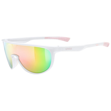 Occhiali Bambino Uvex Sportstyle 515 - White Matt Mirror Pink - L