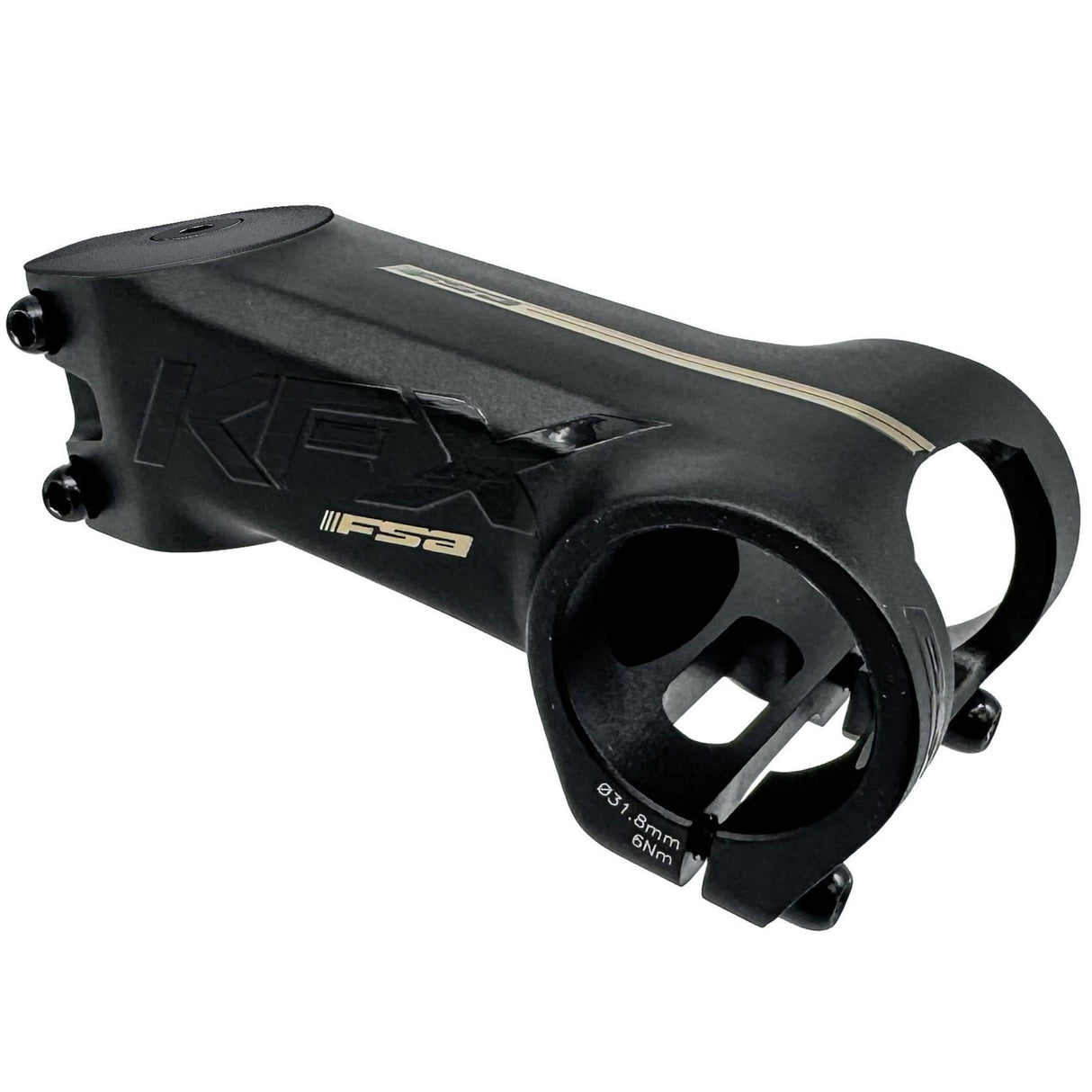 Attacco manubrio FSA KFX 2-Bolt -20° - Nero - G