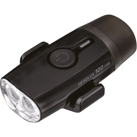 Fanalino anteriore Topeak a led bianco HeadLux 100 USB 2 led