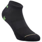 Q36.5 Ultralight Ghost socken - Schwarz