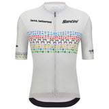 Maglia Santini UCI World Championship Zurigo 2024 - Grigio - A