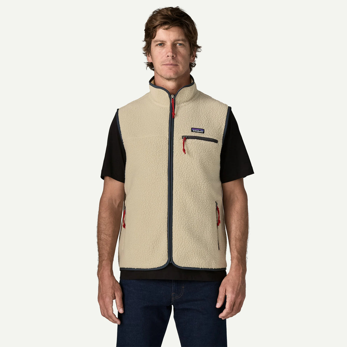 Weste Patagonia Retro Pile - Beige