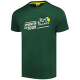 T-Shirt Tour de France 2025 Leader - Grun