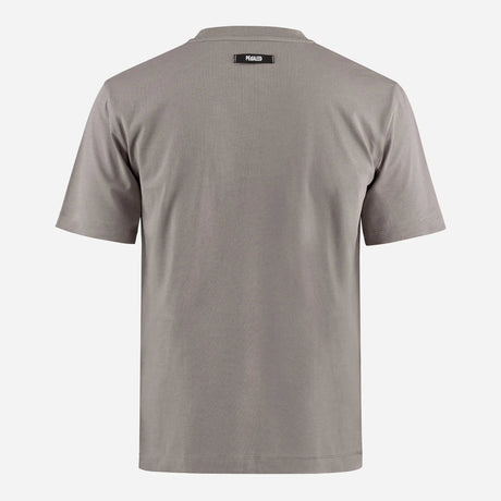 T-Shirt Pedaled Logo - Grigio - L