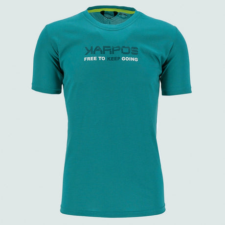 T-Shirt Karpos Val Federia - Verde scuro - M