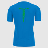 T-Shirt Karpos Val Federia - Blu - M