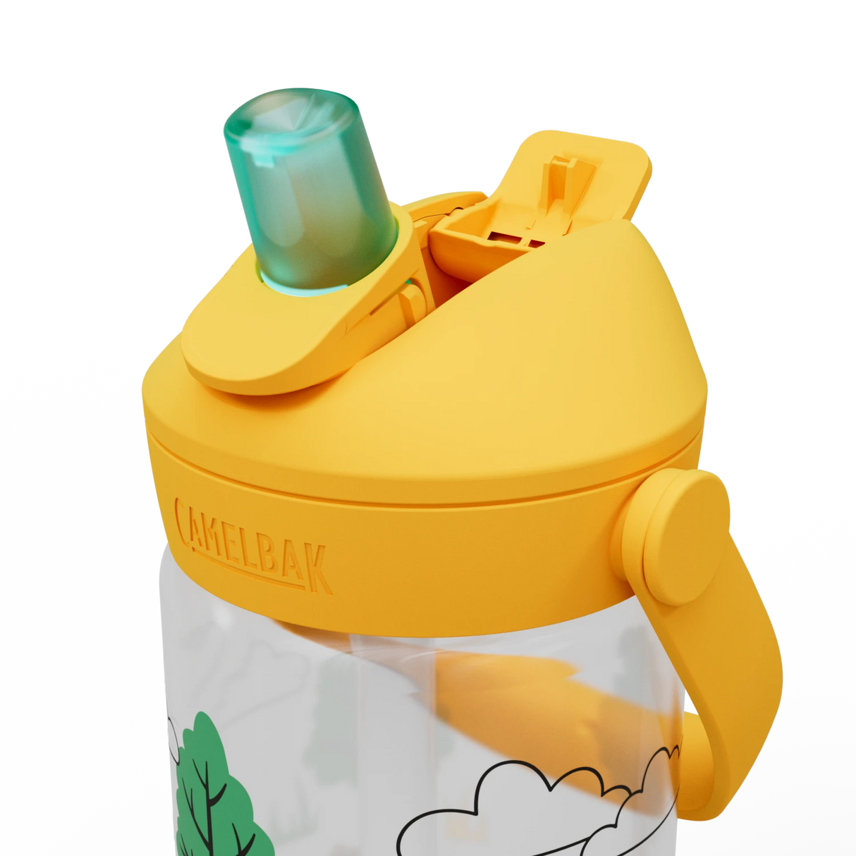 Camelbak Thrive Flip Straw 410 ml kinder trinkflasche - Tractors