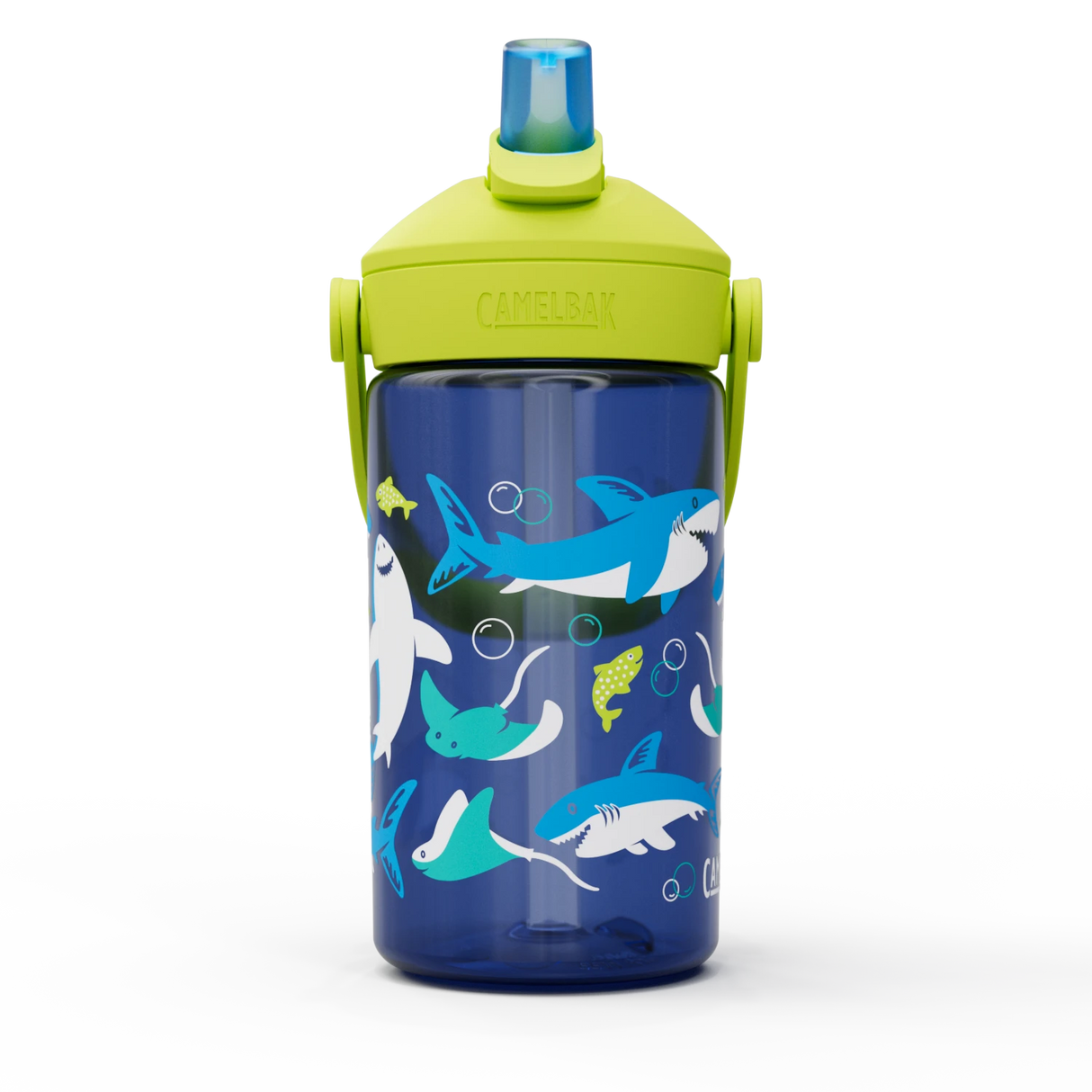 Camelbak Thrive Flip Straw Kinder-Trinkflasche 410 ml -  Sharks and Rays