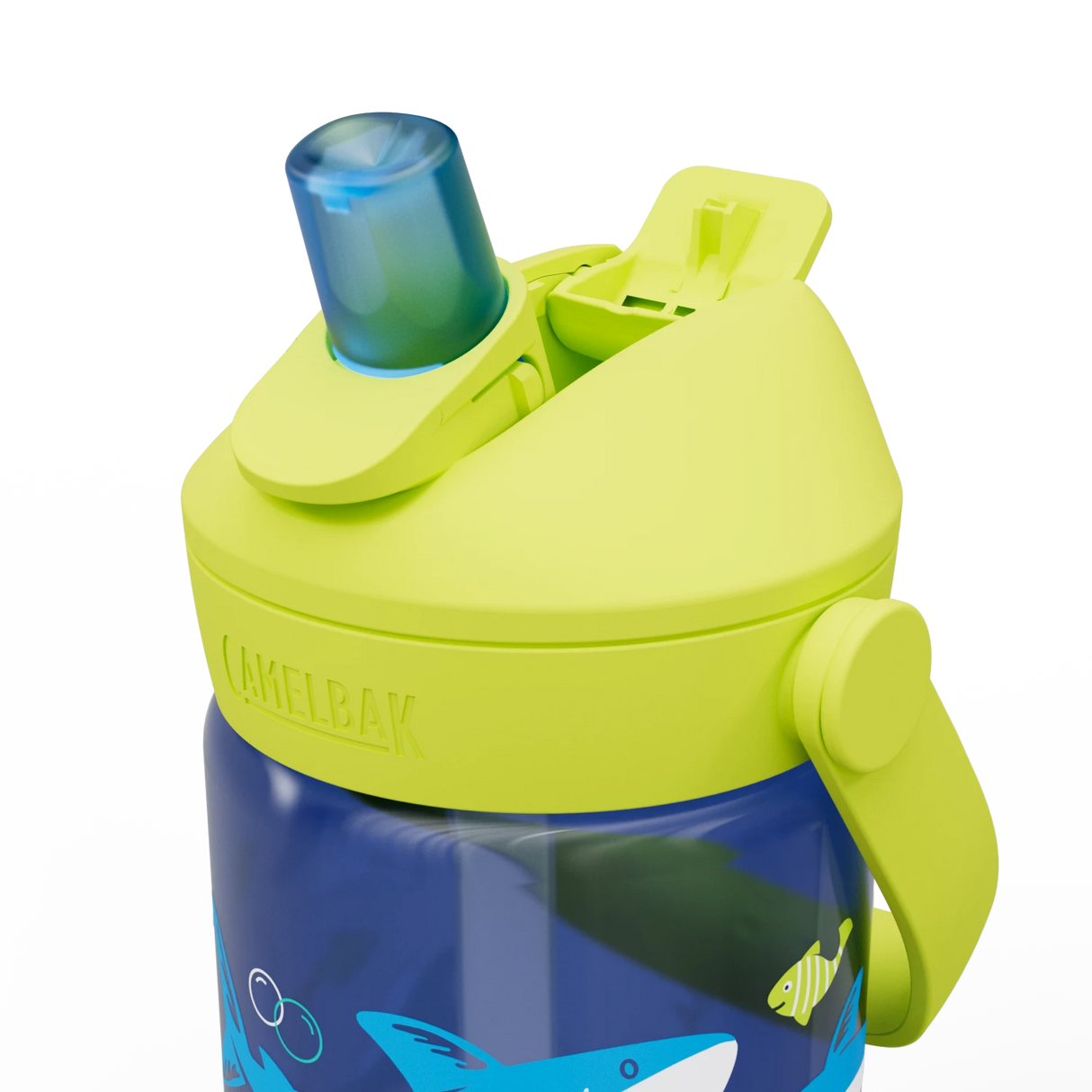 Camelbak Thrive Flip Straw Kinder-Trinkflasche 410 ml -  Sharks and Rays