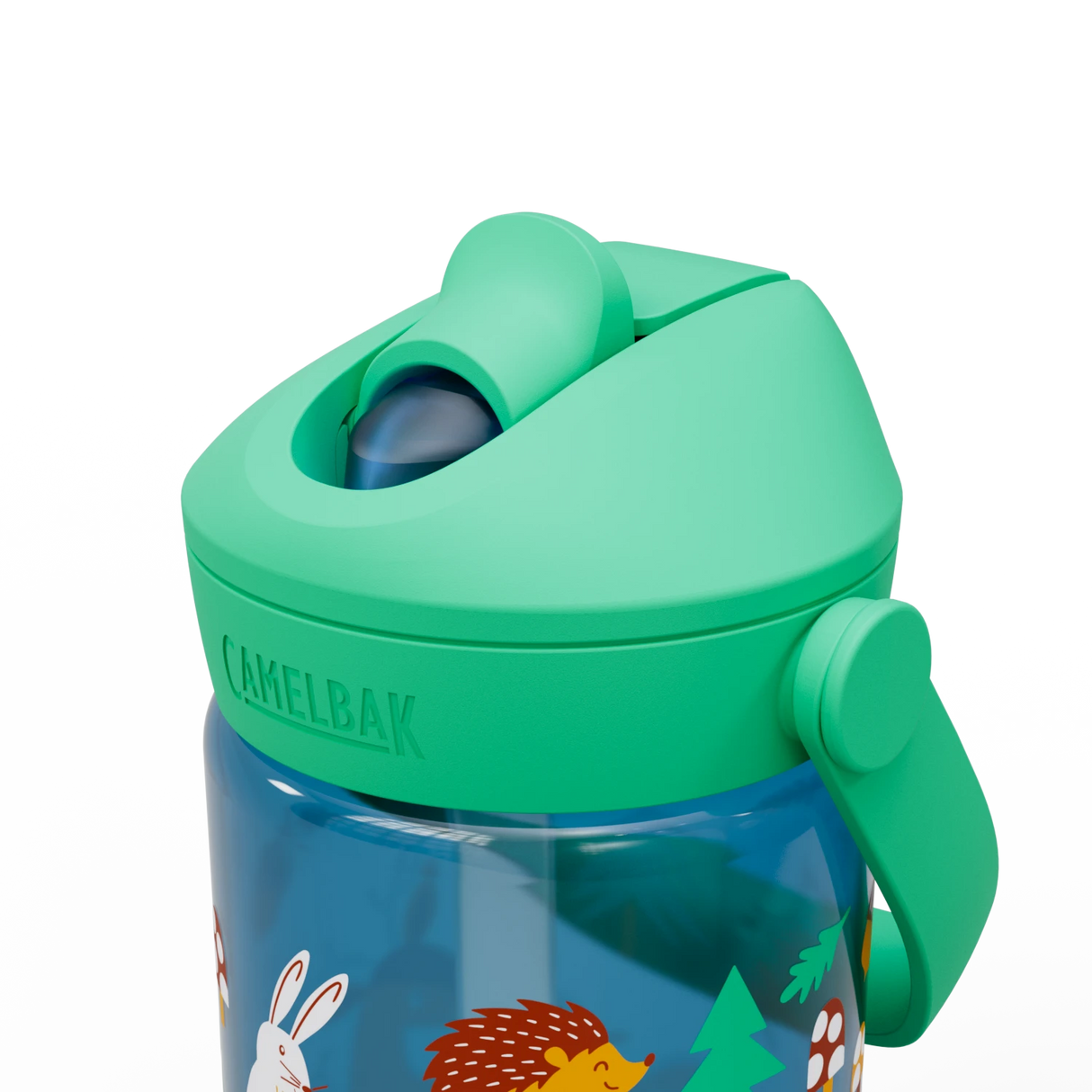 Bidón nino Camelbak Thrive Flip Straw 410 ml - Forest