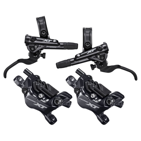 Coppia freni a disco idraulico Shimano Deore XT BL-M8100 + BR-M8120 - E