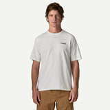 T-Shirt Patagonia P-6 Logo Responsibili-Tee - Bianco