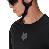 Maillot mangas largas Fox Flexair Water - Negro