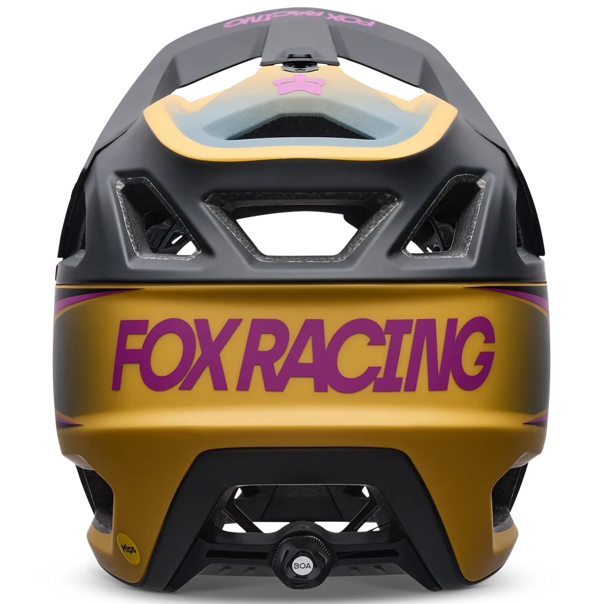 Casco Fox Proframe RS Heatstack - Dark yellow