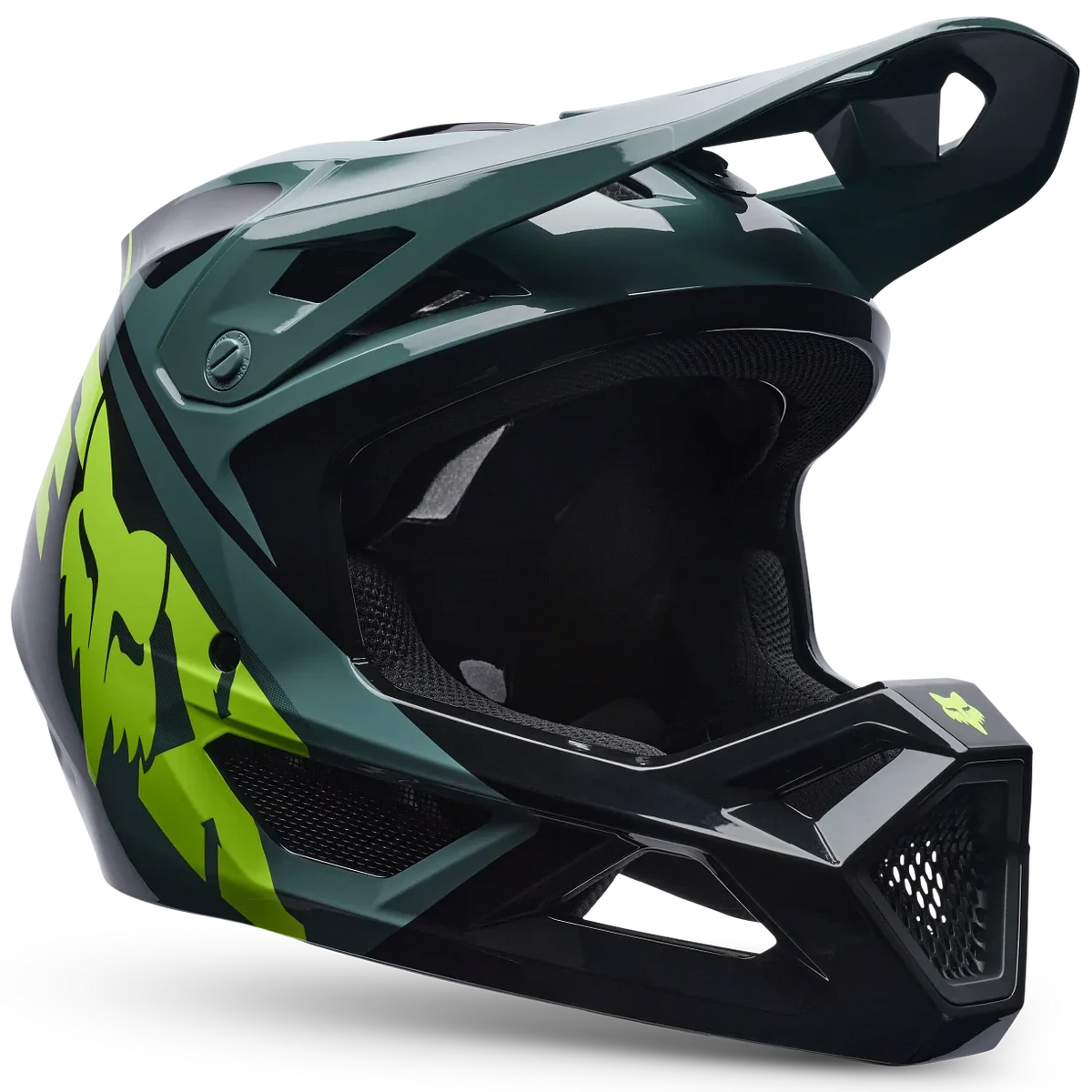 Casco infantil Fox Rampage Foundry - Verde