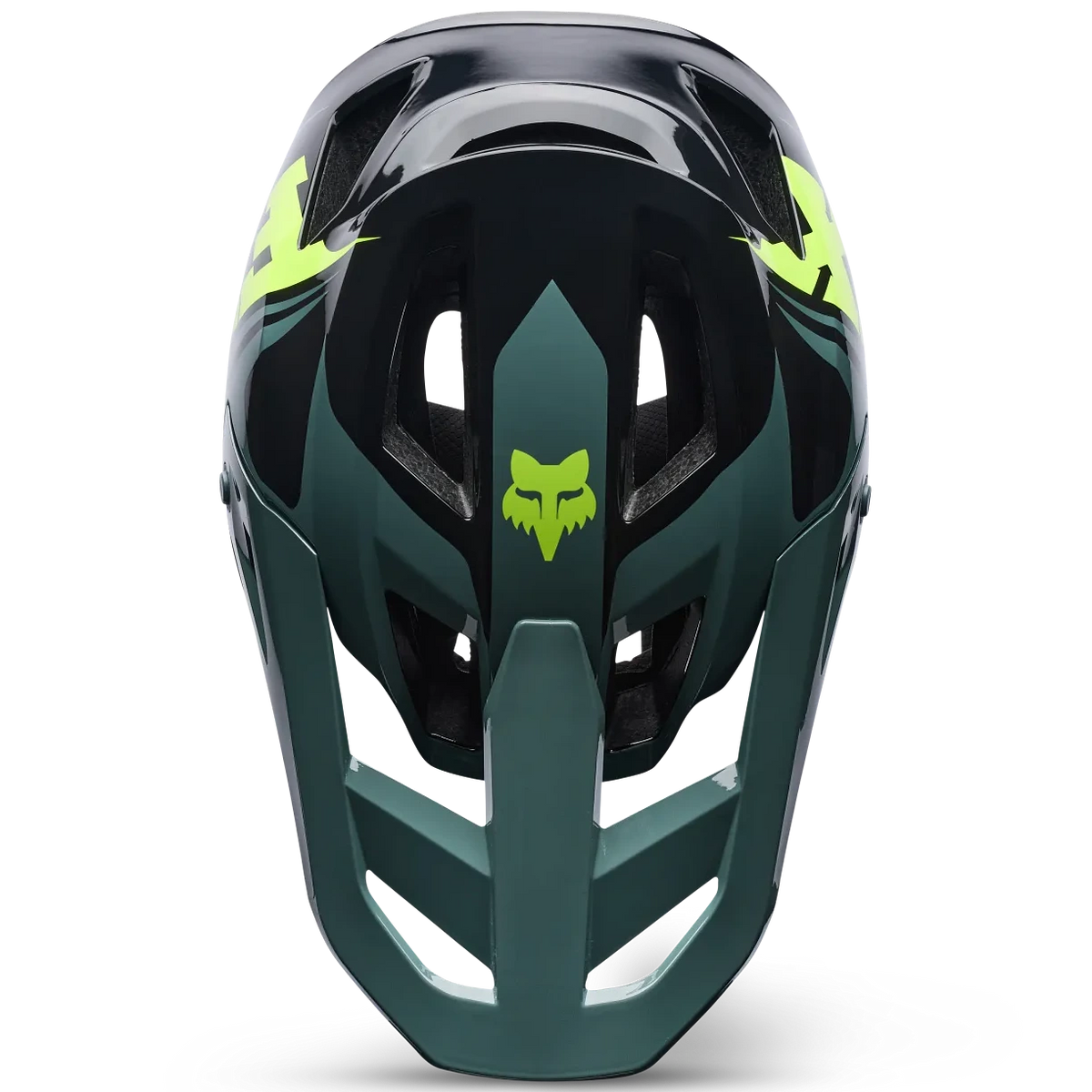 Casco infantil Fox Rampage Foundry - Verde