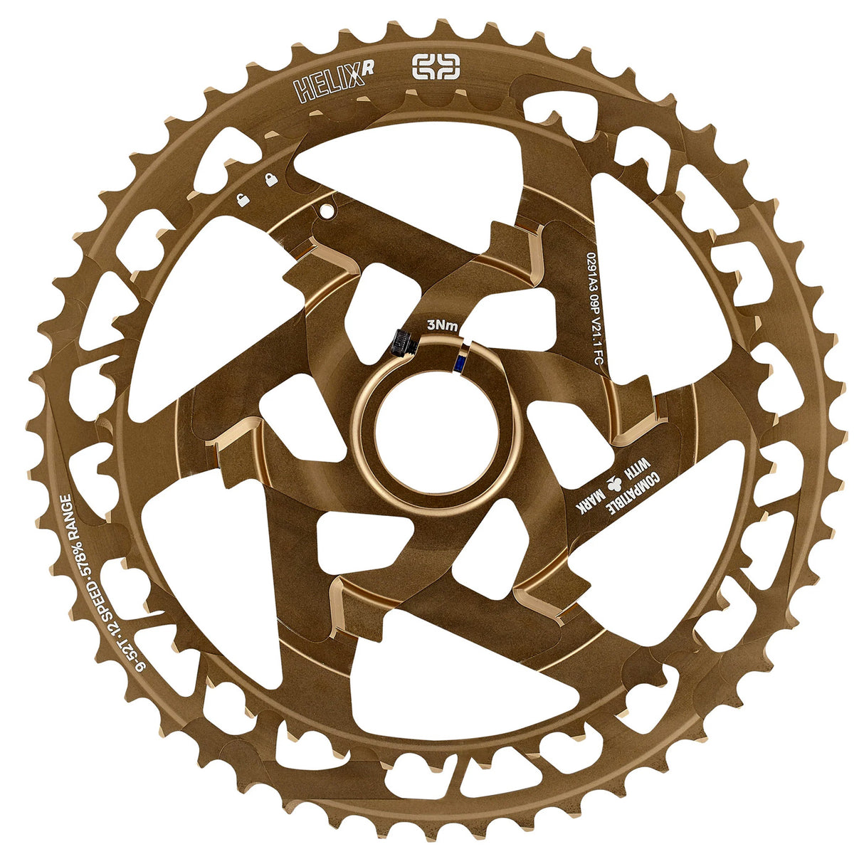 Cassetta ethirteen Helix R 9-52T 12v - Bronzo - B