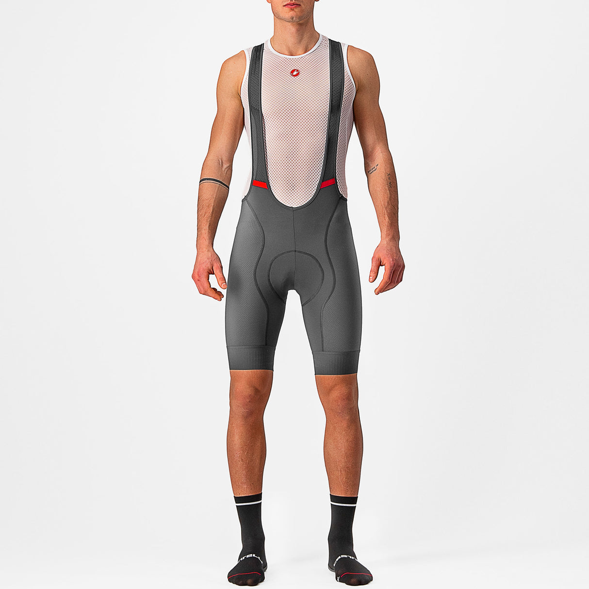 Salopette Castelli Competizione - Grigio chiaro - M