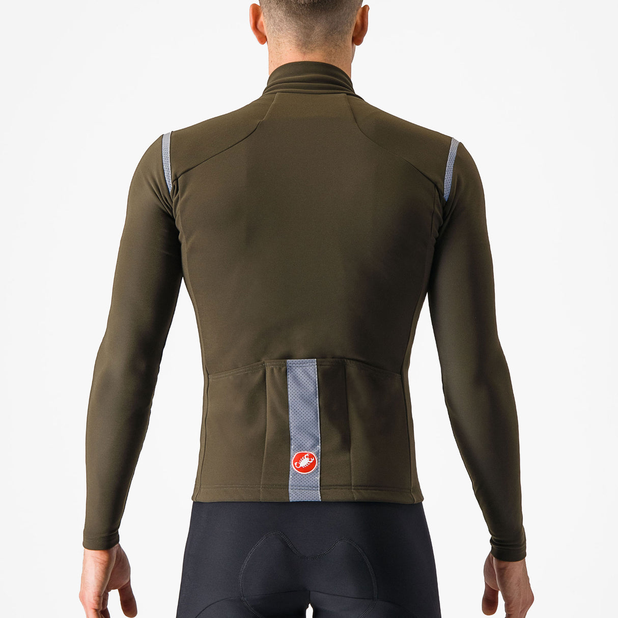 Maglia maniche lunghe Castelli Tutto Nano RoS - Marrone - Q