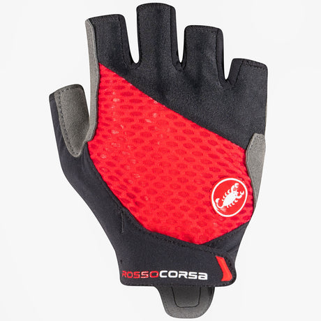 Guanti donna Castelli Rosso Corsa 2 - Rosso - M