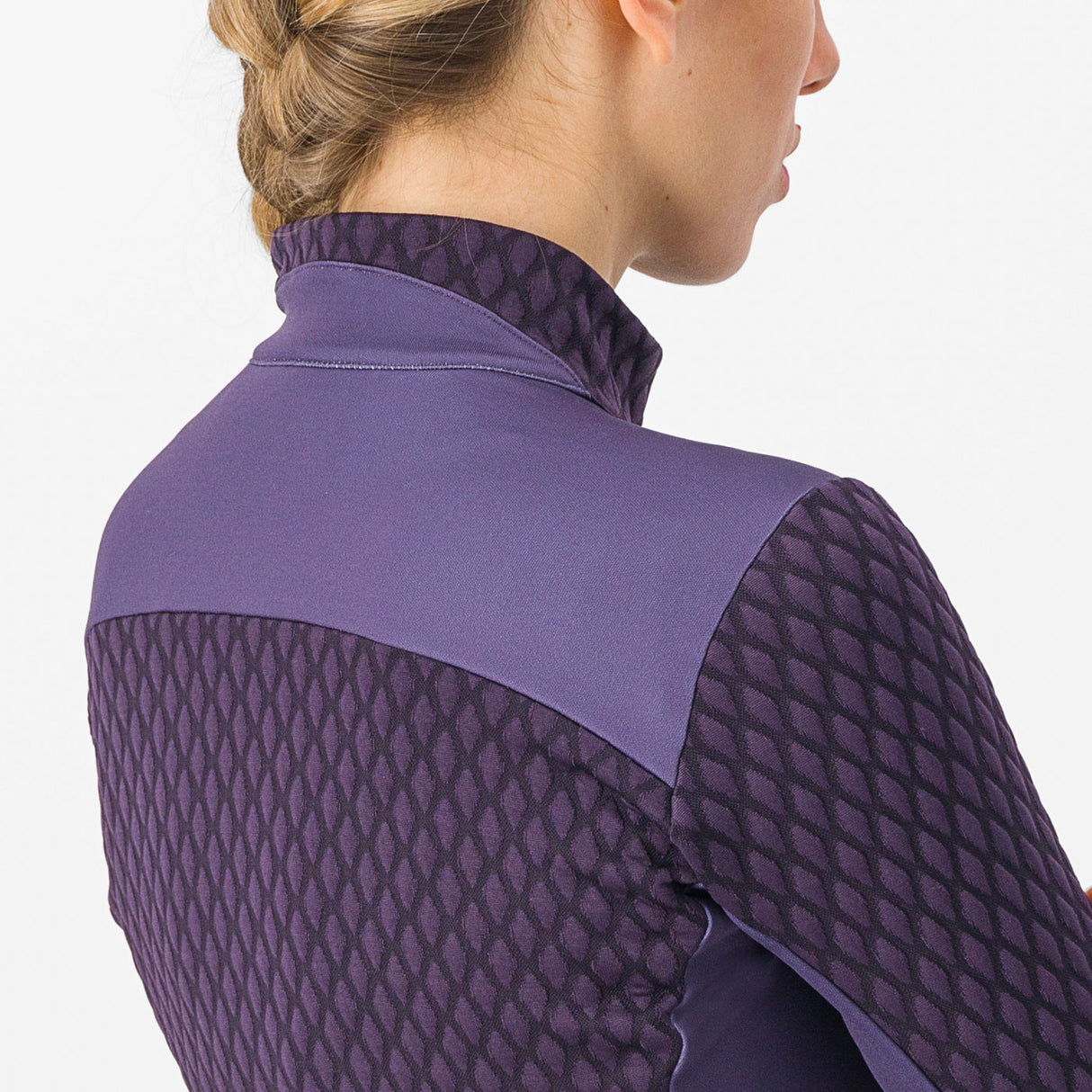 Maglia maniche lunghe donna Castelli Sfida 2 - Viola - P