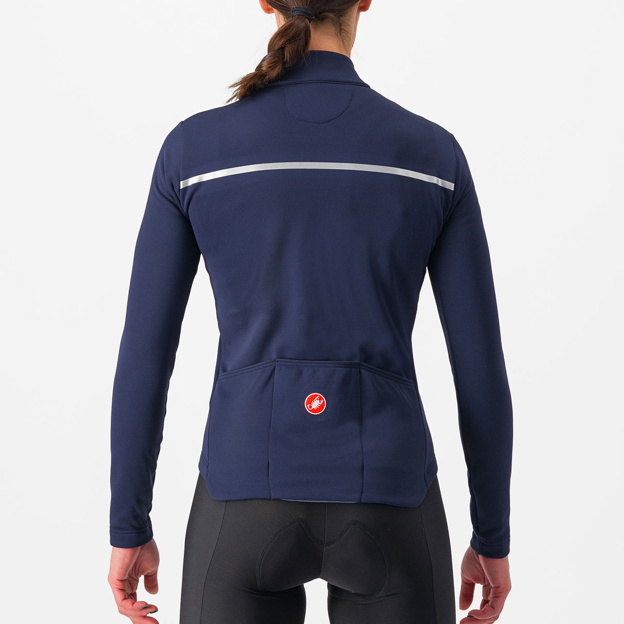 Maglia maniche lunghe donna Castelli Sinergia 2 - Blu - O