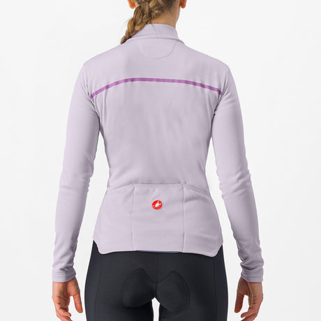 Maglia maniche lunghe donna Castelli Sinergia 2 - Lilla viola - N