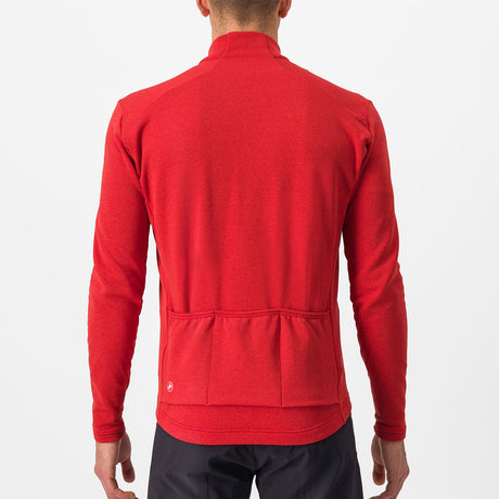 Maglia maniche lunghe Castelli Unlimited Trail - Rosso - B