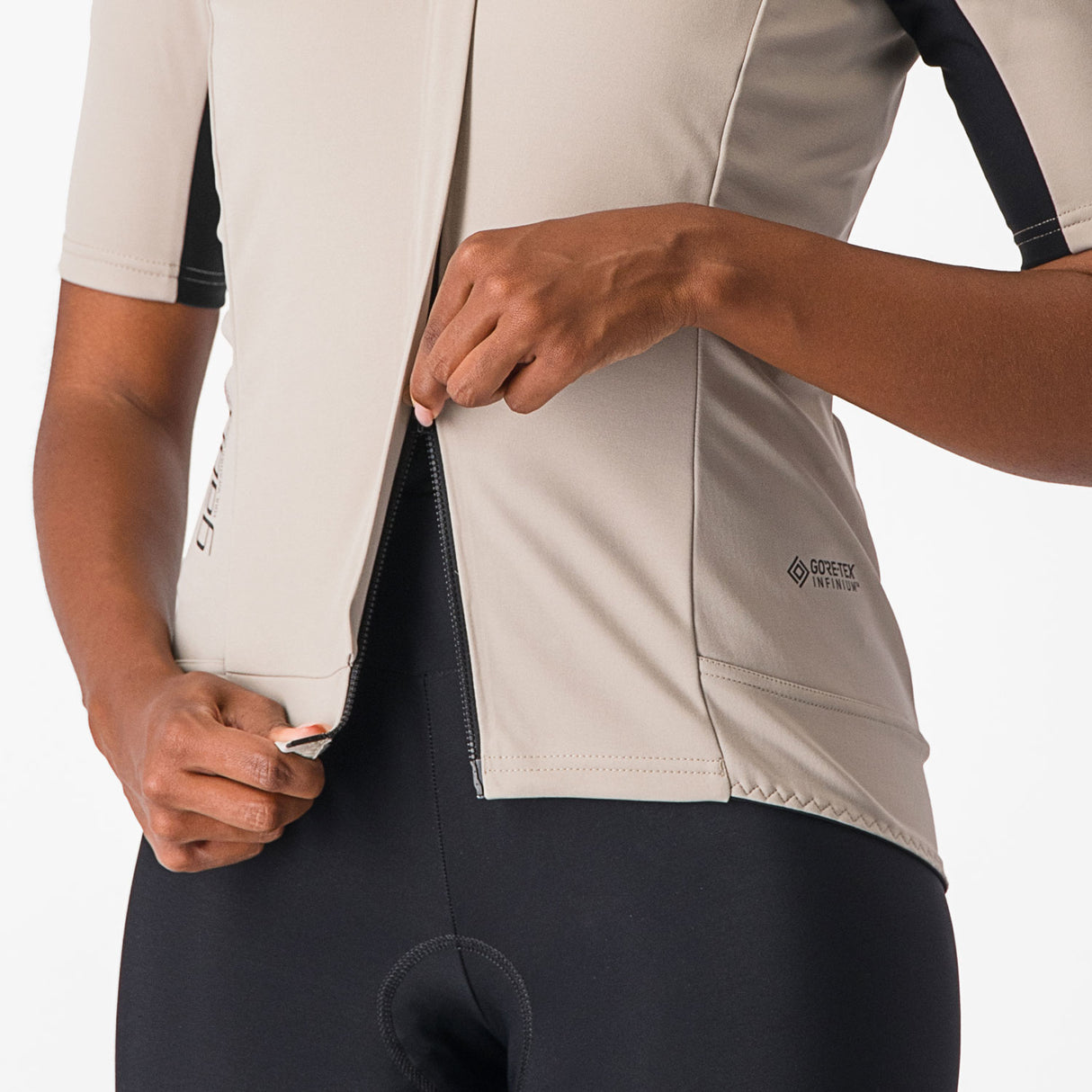 Maglia donna Castelli Gabba RoS 2 - Beige - E