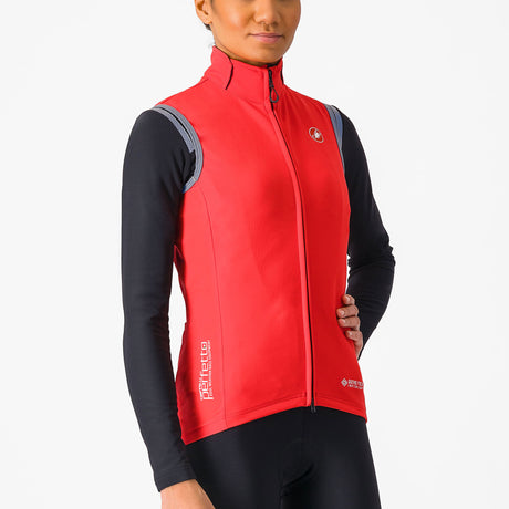 Gilet donna Castelli Perfetto RoS 2 - Rosa scuro - E