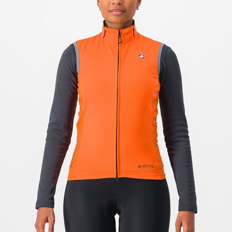 Gilet donna Castelli Perfetto RoS 2 - Arancio scuro - D