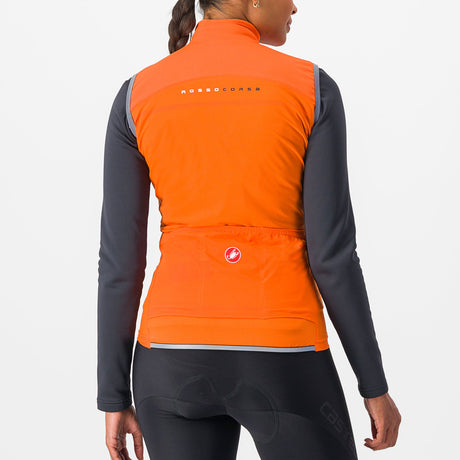 Gilet donna Castelli Perfetto RoS 2 - Arancio scuro - E