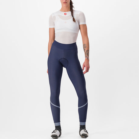 Calzamaglia senza bretelle donna Castelli Velocissima DT - Blu scuro - A