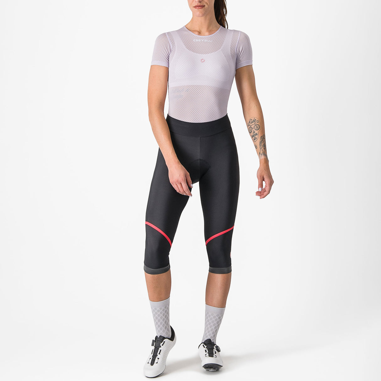 Bermuda donna Castelli Velocissima DT - Rosa scuro - I