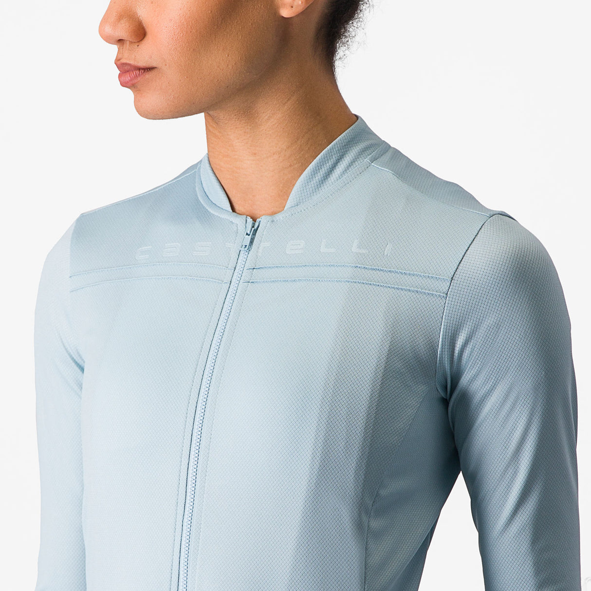 Maglia maniche lunghe donna Castelli Anima 4 - Azzurro - C