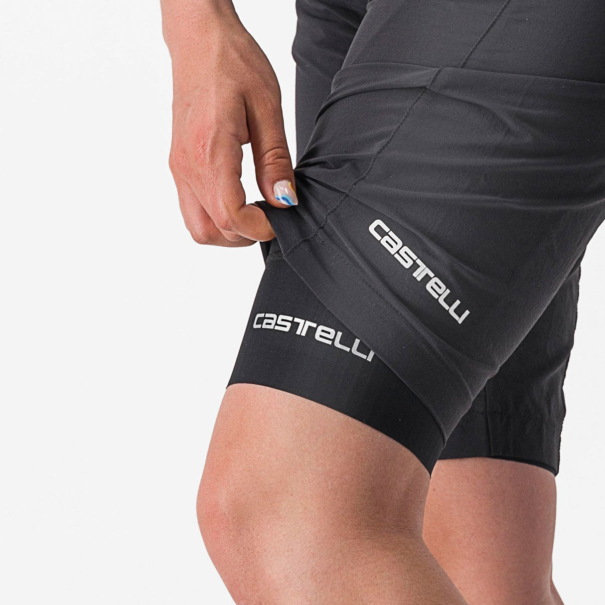 Boxer donna Castelli Trail Liner - Nero - L