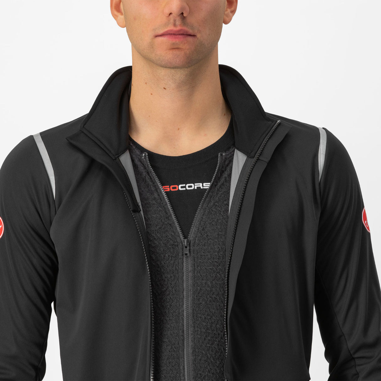 Giacca Castelli Alpha Doppio RoS - Nero - F
