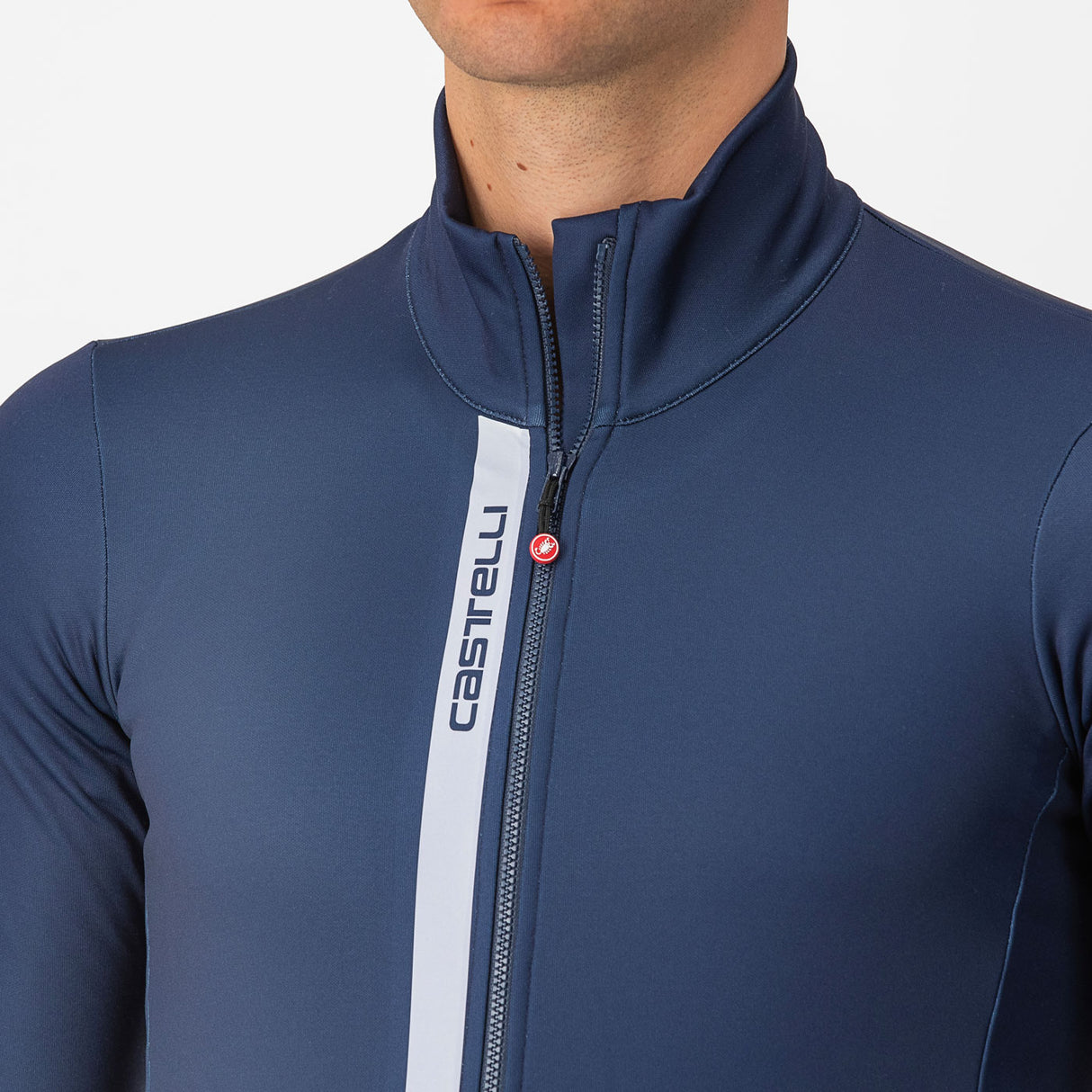 Maglia maniche lunghe Castelli Entrata - Blu - Q
