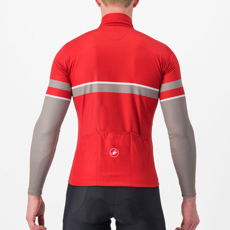 Maglia maniche lunghe Castelli Retta - Rosso - C