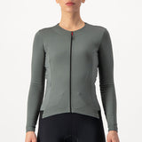 Maglia maniche lunghe donna Castelli Fly - Grigio - M